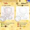 4 Pack Paint by Numbers Kit for Kids with Frame- Cartoon Paint by Numbers with Frame,Cartoon Painting Kits for Kids Ages 4-8 for Present Decor 8x8 Inch